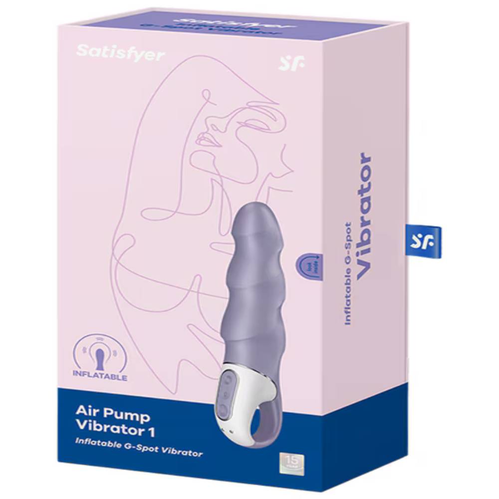 Satisfyer Air Pump Inflatable G Spot Vibrator 1 G-Spot Vibrators