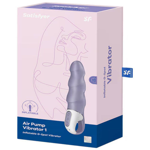 Satisfyer Air Pump Inflatable G Spot Vibrator 1 - G-Spot Vibrators