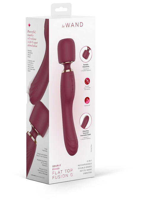 Le Wand Flat Top Fusion G Body Wand Massagers - Body Wands