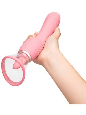 Le Wand Lick Double Ended Vibrator with Licking Tongue - G-Spot Vibrators