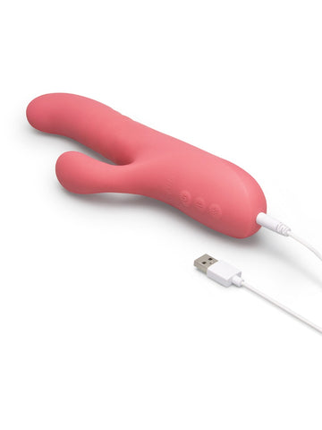 Le Wand Thrust Rechargeable Thrusting Rabbit Vibrator - Rabbit Vibrators