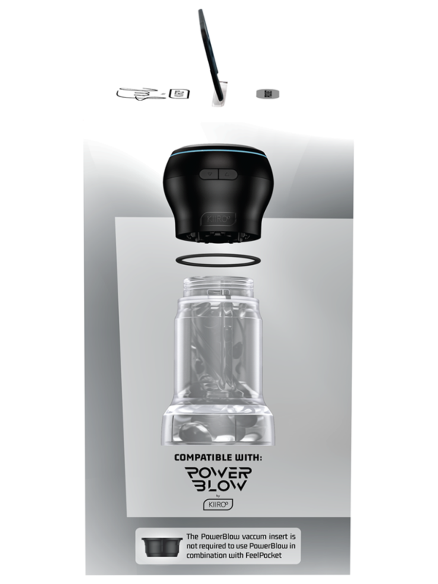 Kiiroo Pockes Sized Realistic Feeling Male Stroker Masturbators and Strokers