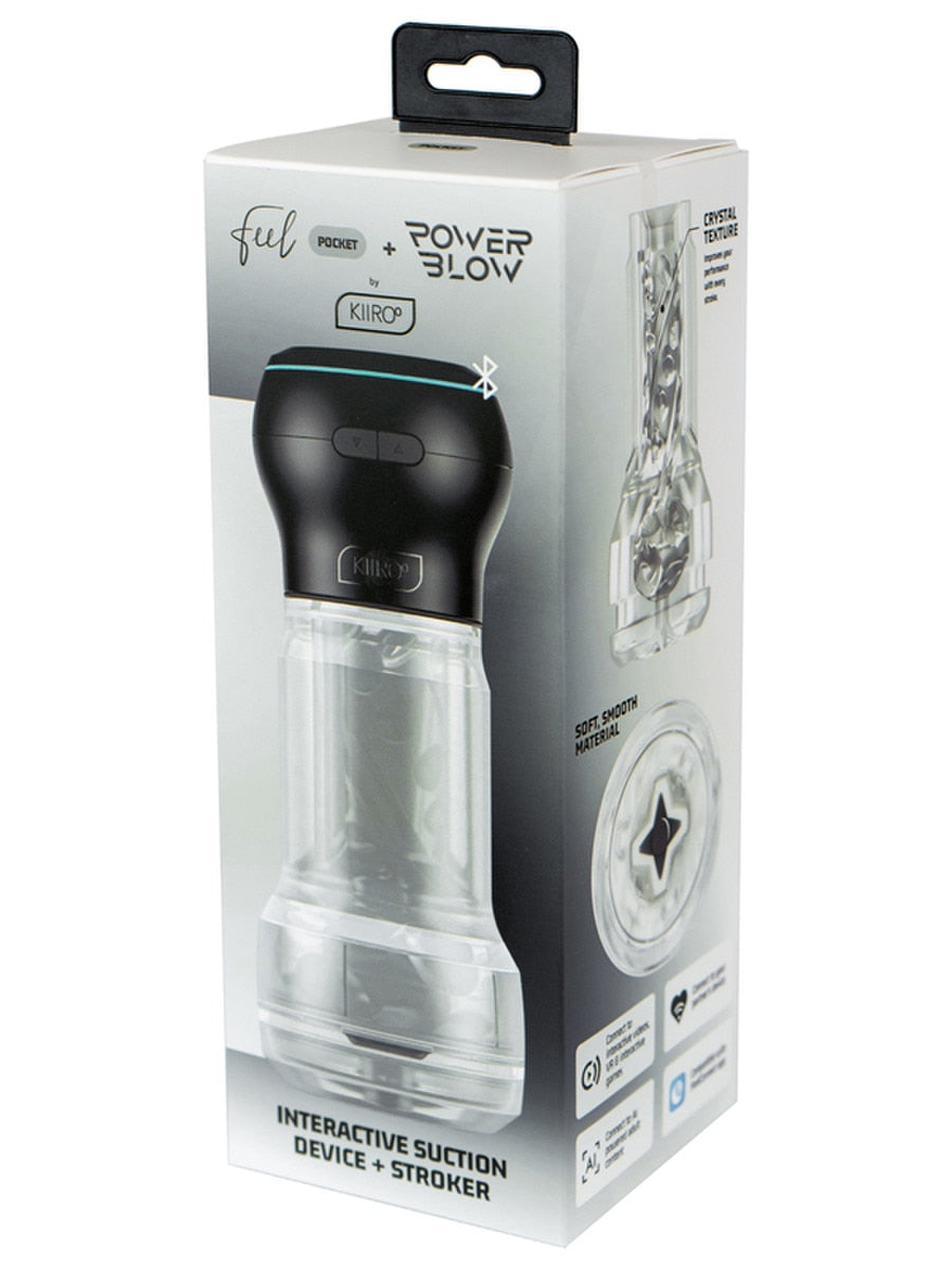Kiiroo PowerBlow and Pocket Stroker Combo Masturbators and Strokers