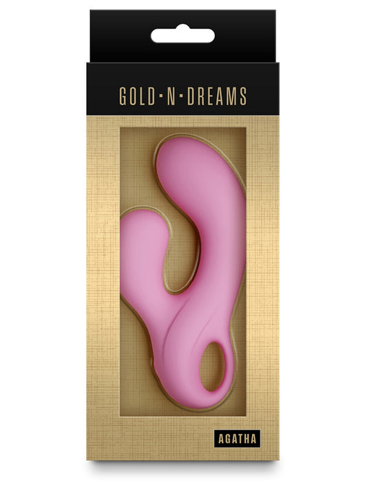 NS Novelties Gold-n-Dreams Agatha Rabbit Vibrator {% if variant != 'Default Title' and variant != blank %} {% endif %} Rabbit Vibrators