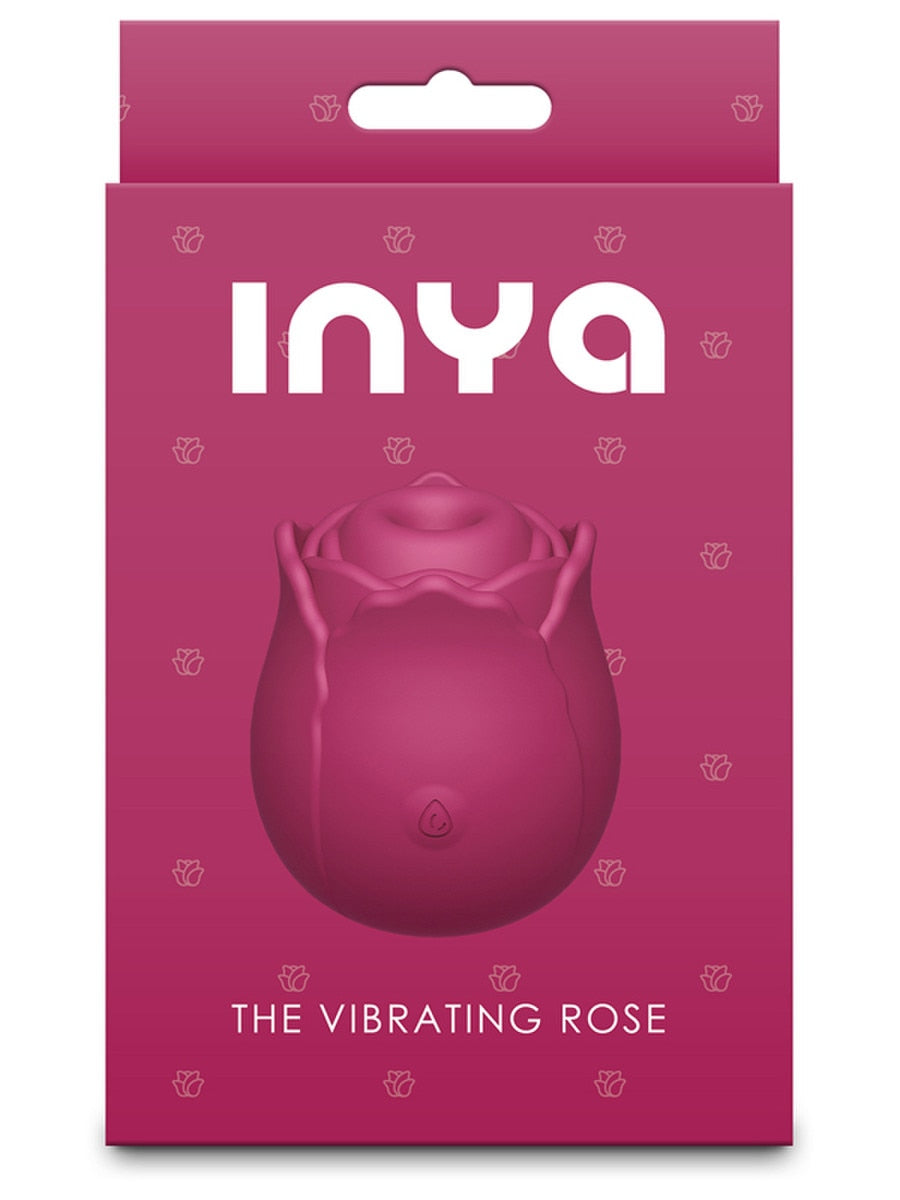 NS Novelties INYA The Vibrating Rose Clitoral Massager Clit Ticklers and Pulsators