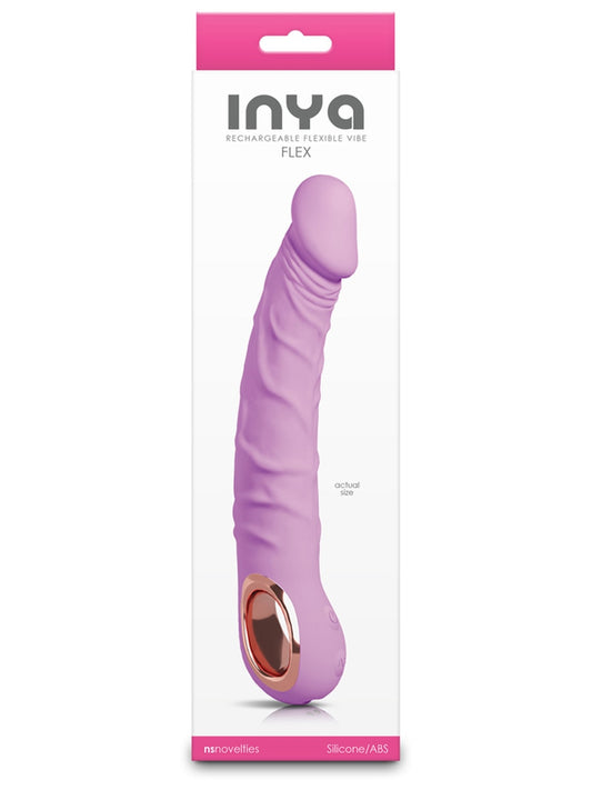 NS Novelties INYA Flex Rechargeable Flexible Vibrator G-Spot Vibrators