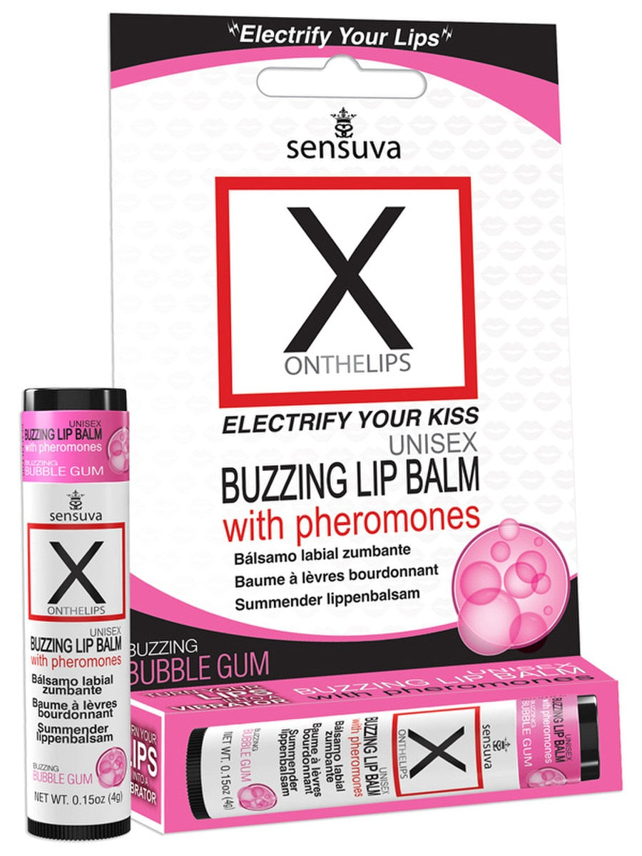 Sensuva On X on the LIPS With Pheromones Buzzing Lip Balm Sex Pheromones and Perfumes