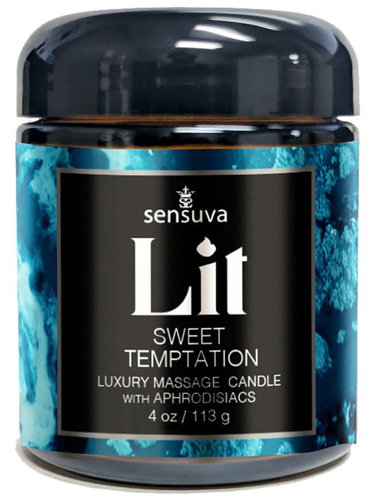 Sensuva On Lit Sweet Temptation Luxury Massage Candle 118ml Default Title Sex Pheromones and Perfumes