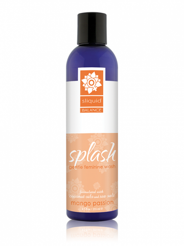 Sliquid Balance Splash Intimate Gentle Feminine Wash 8.5oz - Bath and Intimate Fragrances