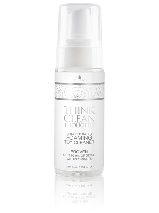 Sensuva On Think Clean Thoughts Foaming Toy Cleaner 150ml Default Title Adult Toy Cleaner
