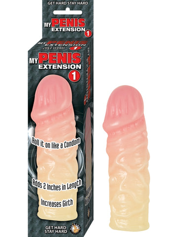 Nasstoys My Stretchy Male Penis Extension 1 - Penis Sleeves and Extenders