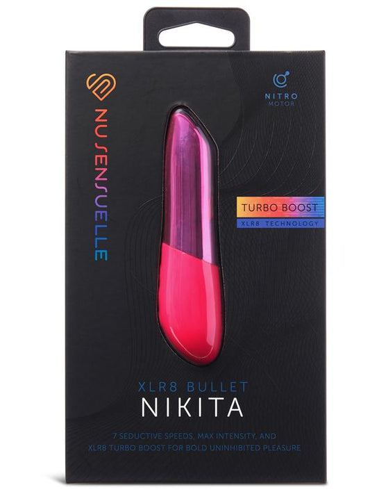 Nu Sensuelle Nikita Multi Functions Bullet Vibrators Pink Bullet Vibrators