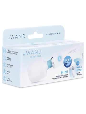 Le Wand Classique 10 Functions Mini Wand Massager - Body Wands