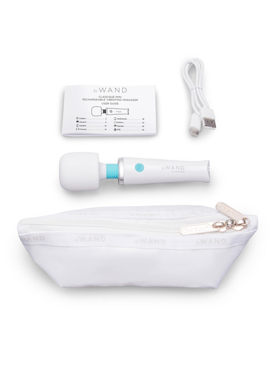 Le Wand Classique 10 Functions Mini Wand Massager Body Wands