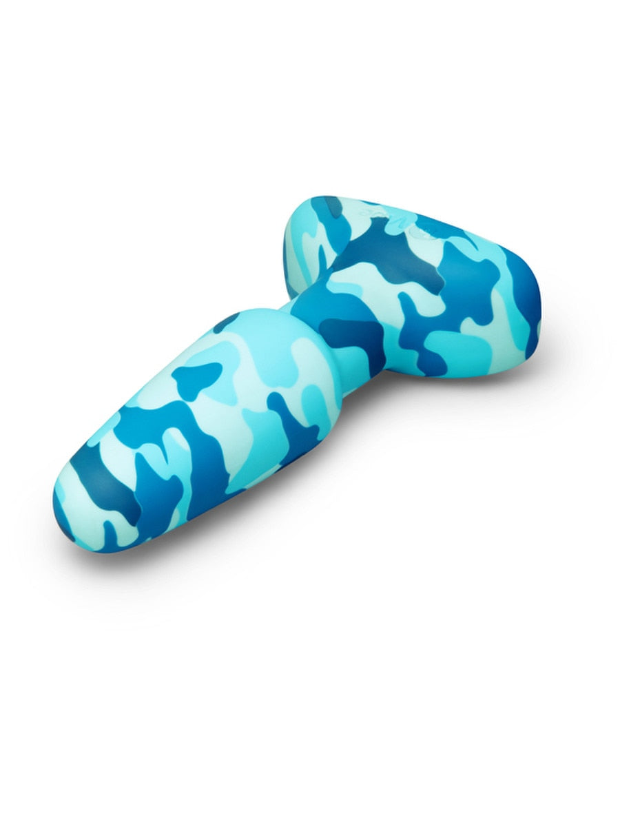 b-Vibe Rimming 2 Rotating and Vibrating Butt Plug Camo Butt Plugs