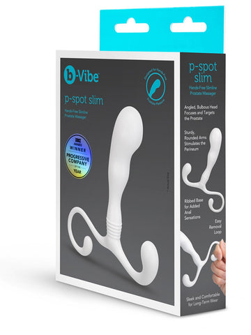 b-Vibe Slim Hands Free Slimline Prostate Massager - Prostate Toys