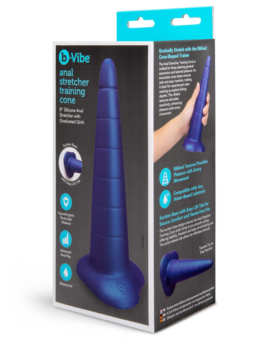 b-Vibe Silicone Anal Stretcher Training Cone Butt Plugs