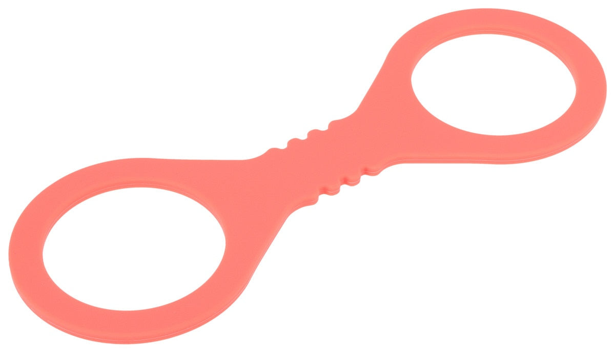 Sex and Mischief Peaches n CreaMe BDSM Silicone Cuffs Peach Cuffs And Restraints