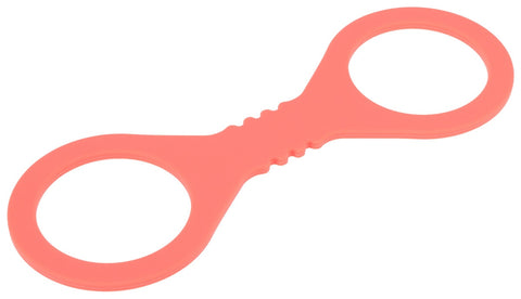Sex and Mischief Peaches n CreaMe BDSM Silicone Cuffs Peach - Cuffs And Restraints