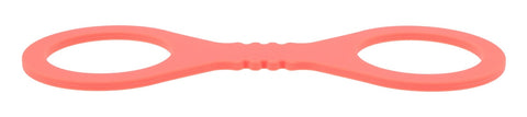 Sex and Mischief Peaches n CreaMe BDSM Silicone Cuffs Peach - Cuffs And Restraints
