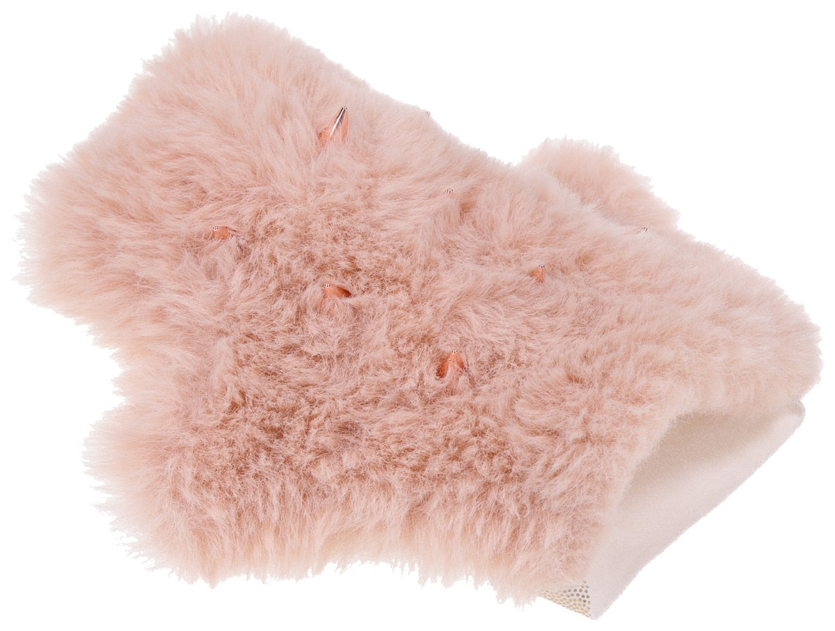 Sex and Mischief Peaches n CreaMe Spiked Sensory Glove Wigs and Gloves