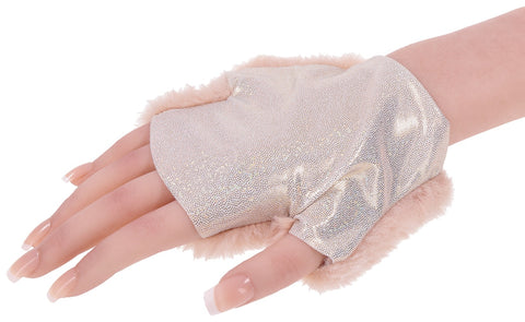 Sex and Mischief Peaches n CreaMe Spiked Sensory Glove - Wigs and Gloves