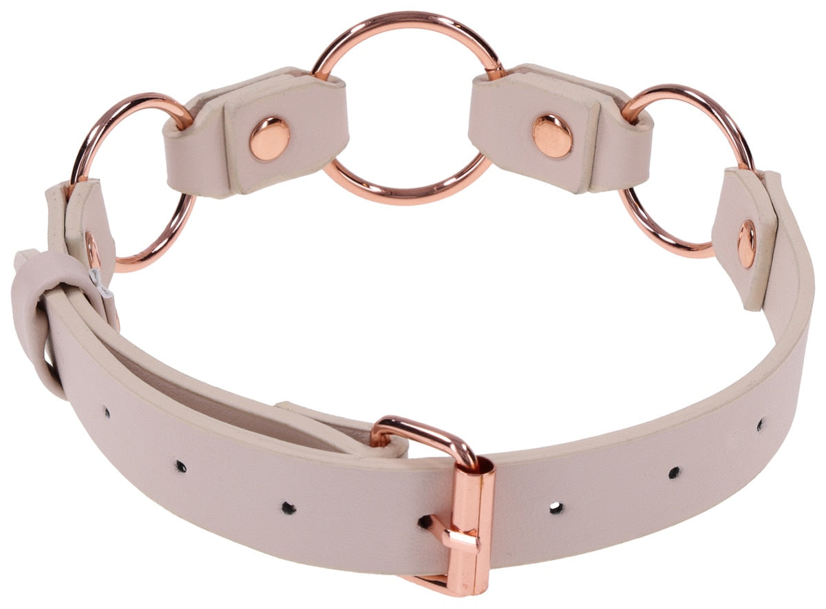 Sex and Mischief Peaches n CreaMe Ring Day BDSM Collar Collars and Leads