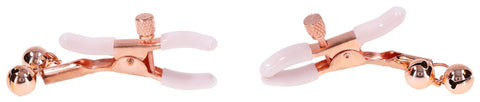 Sex and Mischief Peaches n CreaMe Bell Nipple Clamps - Nipple and Clit Clamps