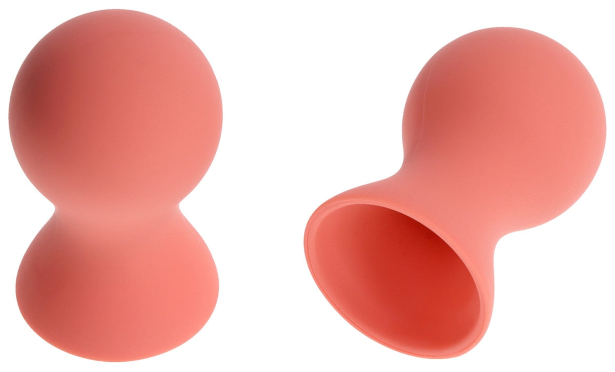 Sex and Mischief Peaches n CreaMe Silicone Nipple Suckers Nipple and Clit Clamps