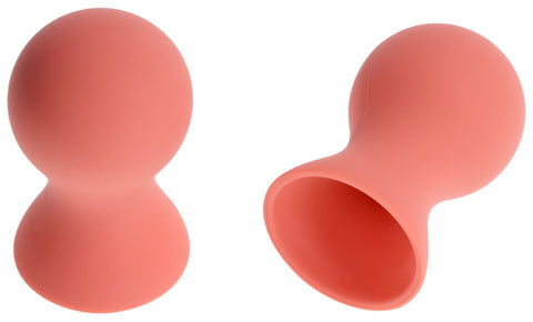 Sex and Mischief Peaches n CreaMe Silicone Nipple Suckers - Nipple and Clit Clamps