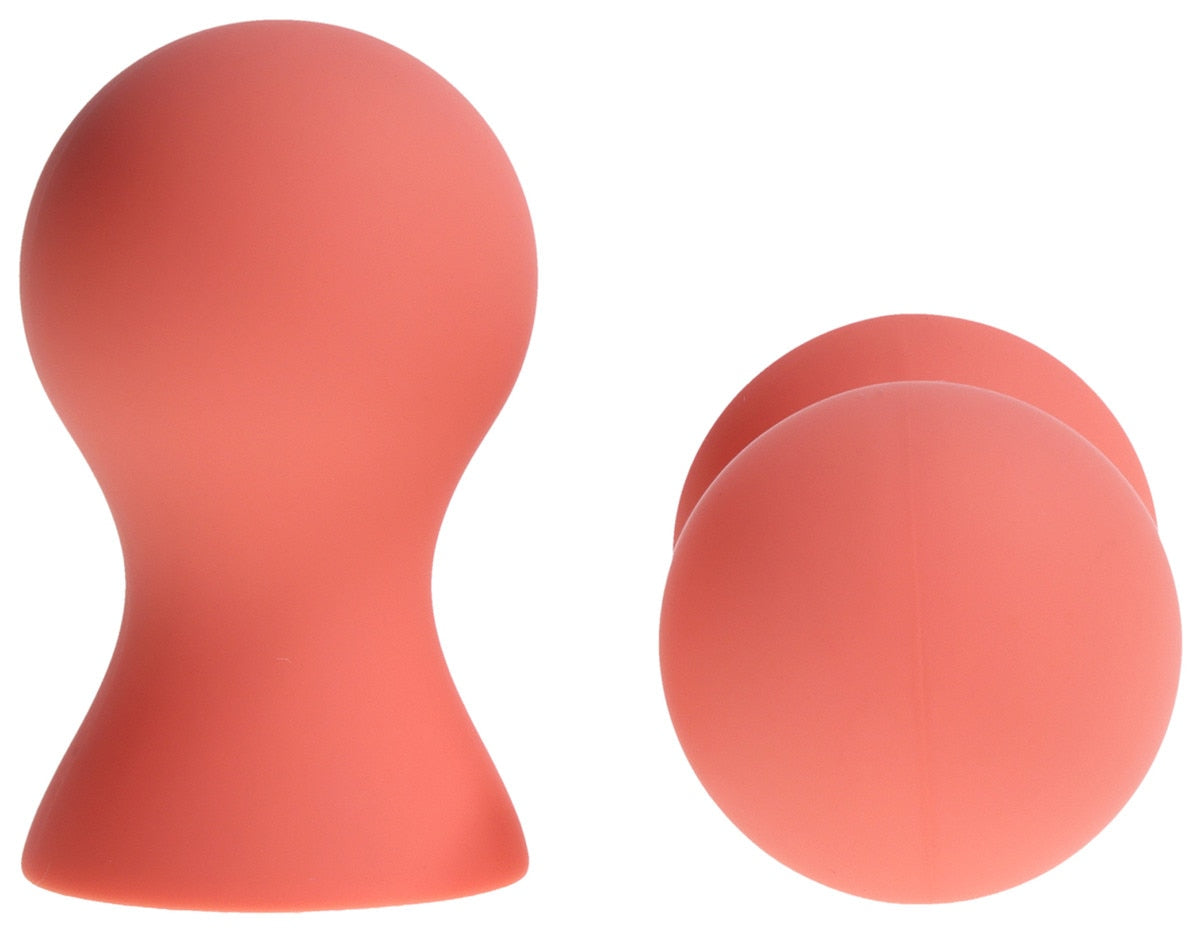 Sex and Mischief Peaches n CreaMe Silicone Nipple Suckers Nipple and Clit Clamps
