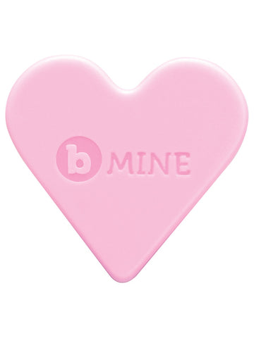 b-Vibe Butties B-Mine Silicone Butt Plug with Heart Base - Butt Plugs
