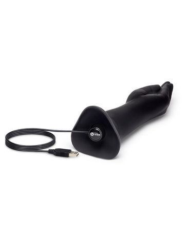 b-Vibe USB Rechargeable Vibrating Silicone Fisting Dildo - Realistic Dildos