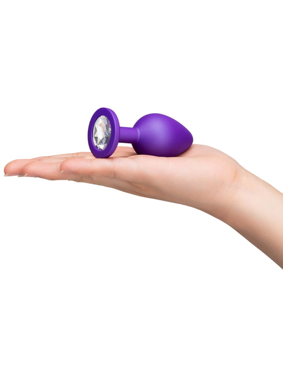 b-Vibe Jewel Butties 3 Piece Anal Training Set Butt Plugs