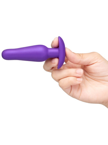 b-Vibe Rookie Beginners Starter Silicone Butt Plug - Butt Plugs