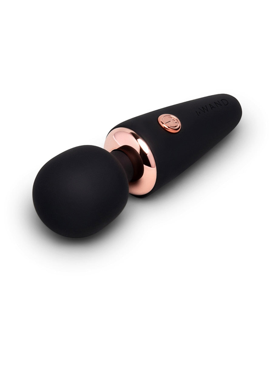 Le Wand Mini Micro Multi Functions Wand Massager Black Body Wands