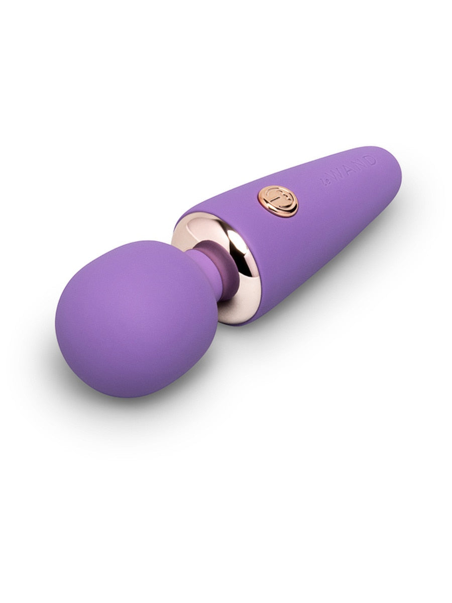 Le Wand Mini Micro Multi Functions Wand Massager Violet Body Wands