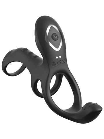Pipedream Fantasy C-Ringz Ultimate Couples Cage Max - Vibrating Cock Rings