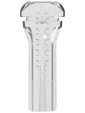 PDX Elite ViewTube See-Thru EZ-Grip Stroker - Masturbators and Strokers