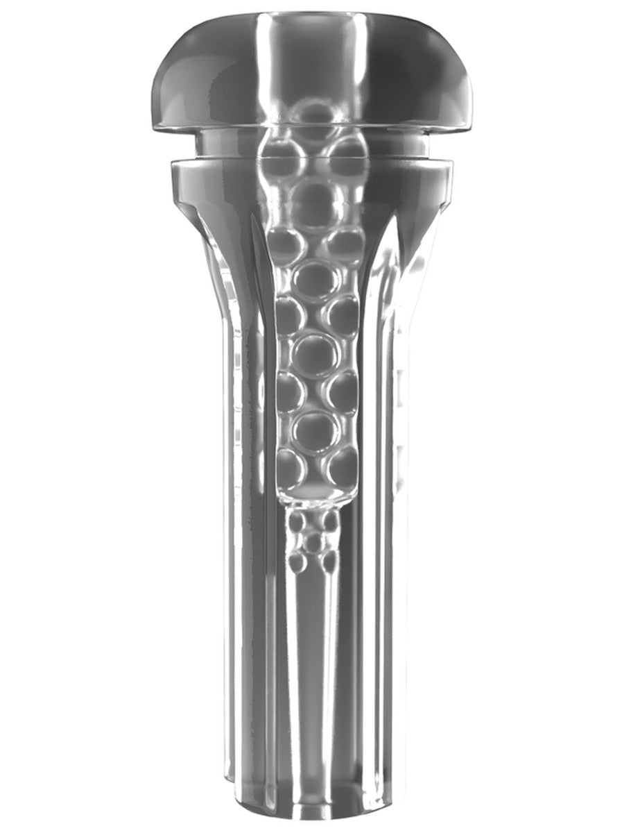 PDX Elite ViewTube XXL See-Thru EZ-Grip LED Male Stroker Masturbators and Strokers