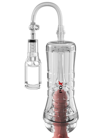 PDX Elite ViewTube Vac XXL Pump See-Thru EZ-Grip Pump Stroker - Masturbators and Strokers