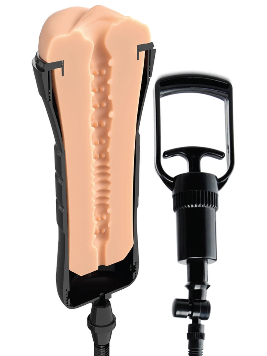 PDX Extreme Wet Pussies Super Sucker XXL Realistic Stroker Masturbators and Strokers