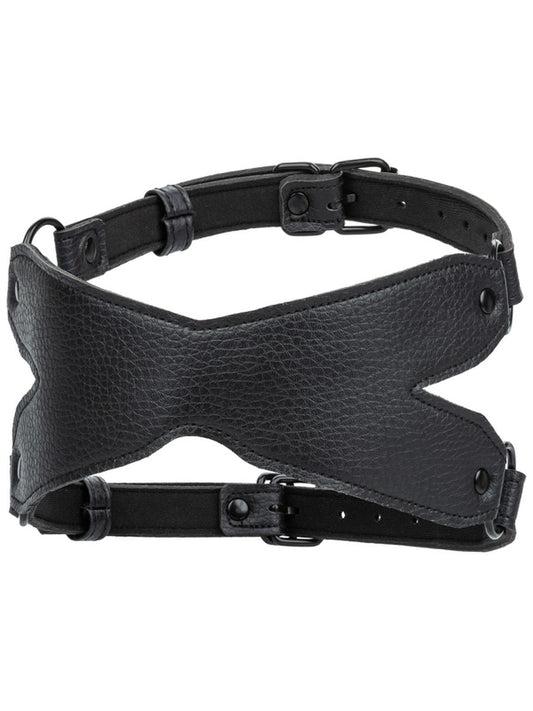 California Exotics Nocturnal Collection Bondage X-Mask Black Masks And Blindfolds