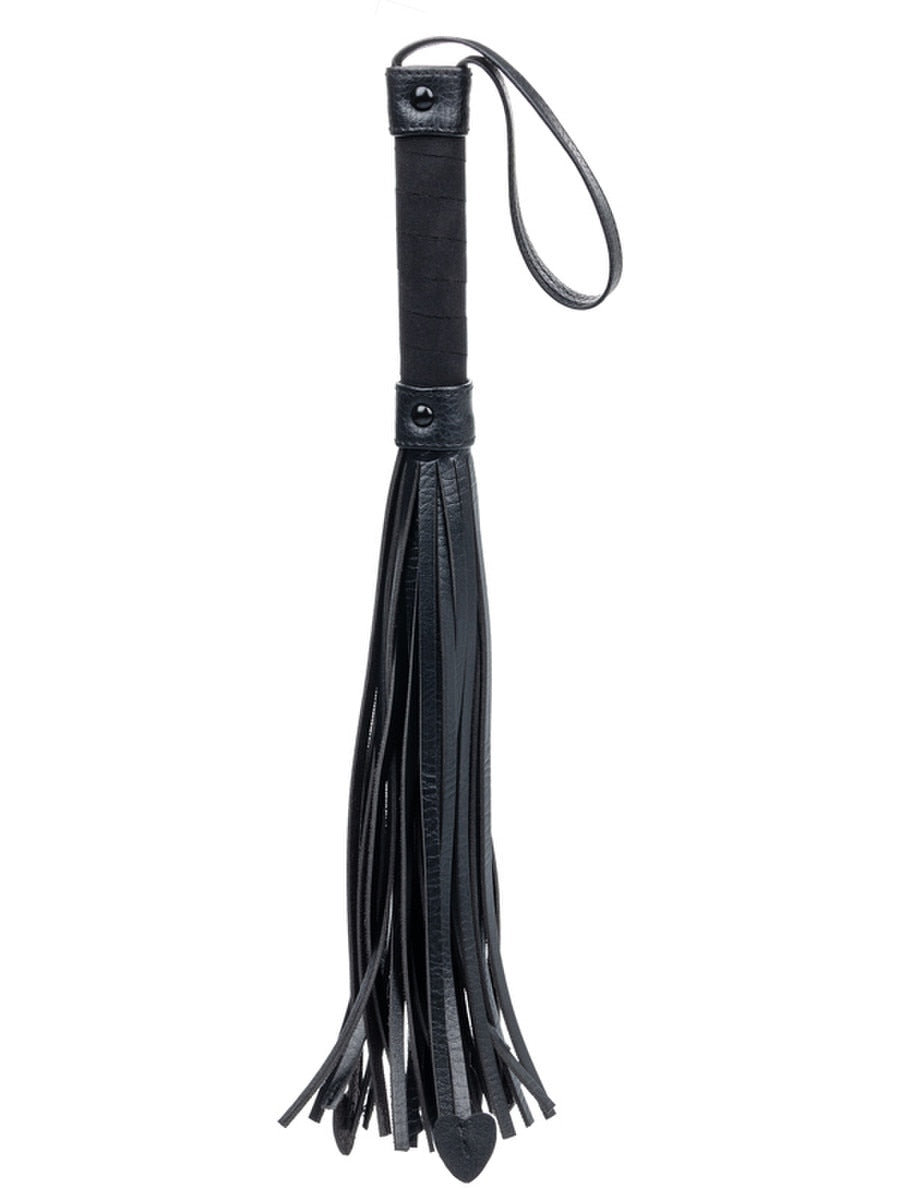 California Exotics Nocturnal Collection Heart Throb Flogger Black Whips And Crops