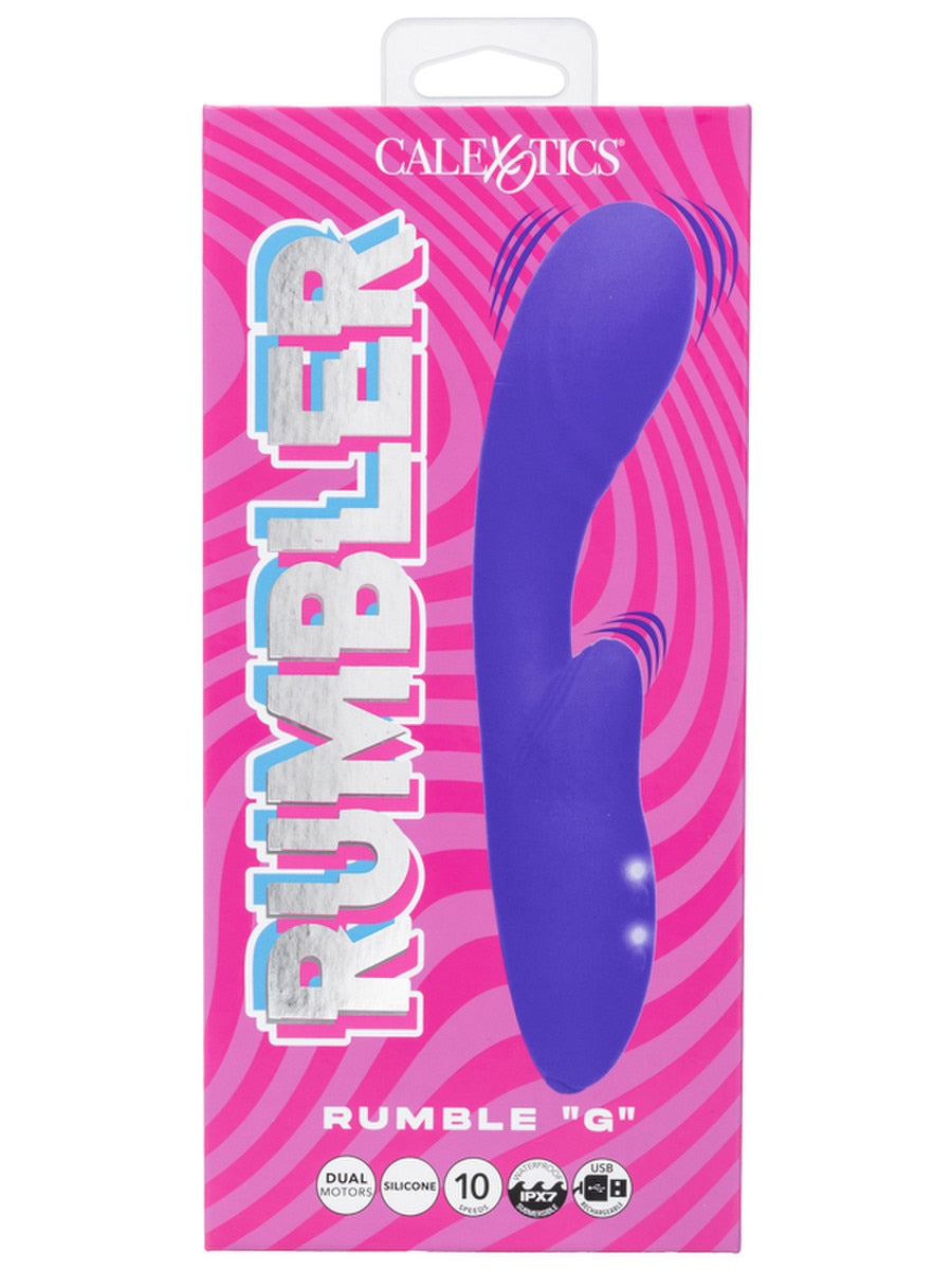 CalExotics Rumbler Rumble G 10 Functiosn Rabbit Vibrator Rabbit Vibrators