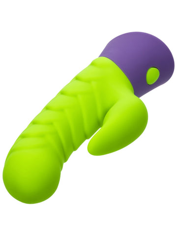 California Exotics Rave Dragon G Rabbit Massager - Rabbit Vibrators