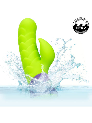 California Exotics Rave Dragon G Rabbit Massager - Rabbit Vibrators