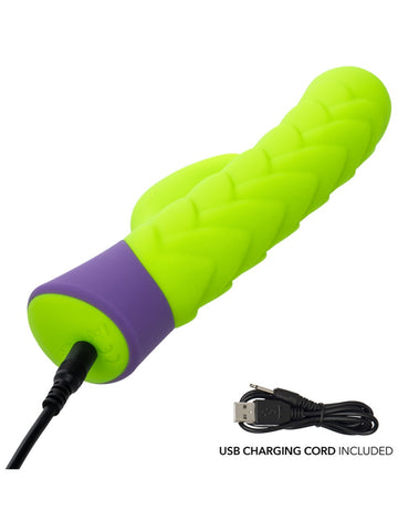 California Exotics Rave Dragon G Rabbit Massager - Rabbit Vibrators