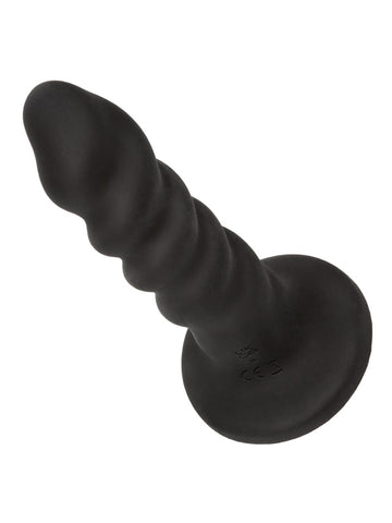 CalExotics Onyxxx Rechargeable Rippled Anal Probe - Butt Plugs