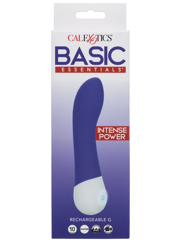 CalExotics Basic Essentials Rechargeable G-Spot Vibe - G-Spot Vibrators